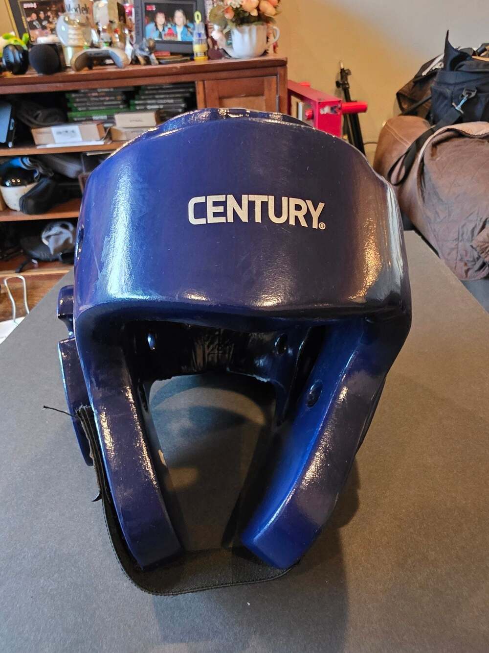 Century Powerline 2.0 Martial Arts Sparring Headgear Blue Size M/L